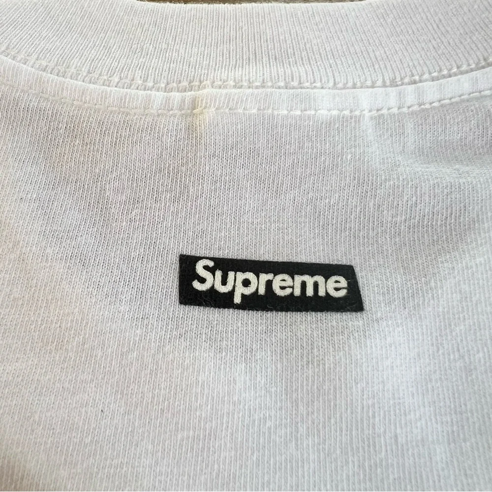 RARE Limited Supreme x Gucci Mane Photo
Tee Shirt White Size Small - Picture 7 of 10